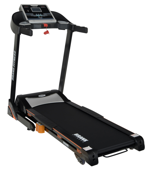 Branx Fitness 17km h Cardio Pro Treadmill 6HP Motor 0 15 Level Auto Incline 12 Programs Unique 8 Point Deck Suspension System